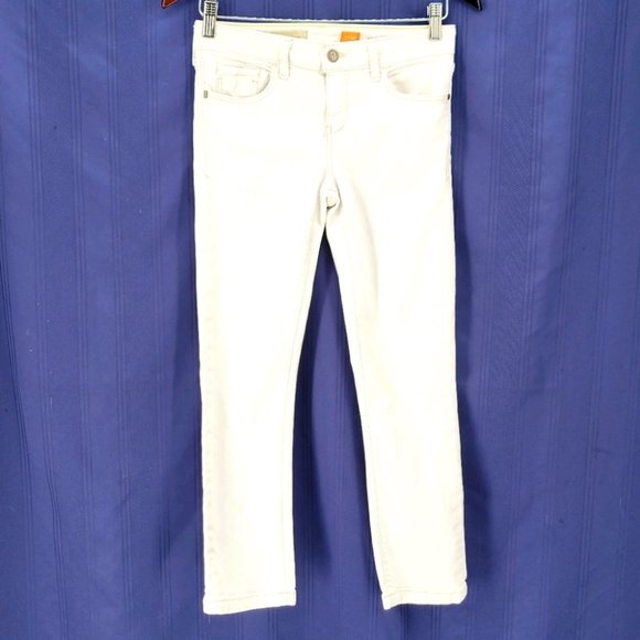 Pilcro and the Letterpress White Ankle Jeans Size 26 - Picture 2 of 16